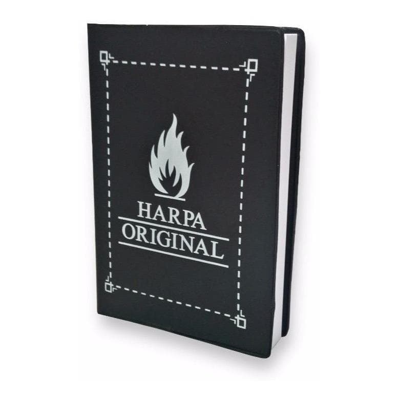 10 Harpas cristã original capa preta harpa de Davi