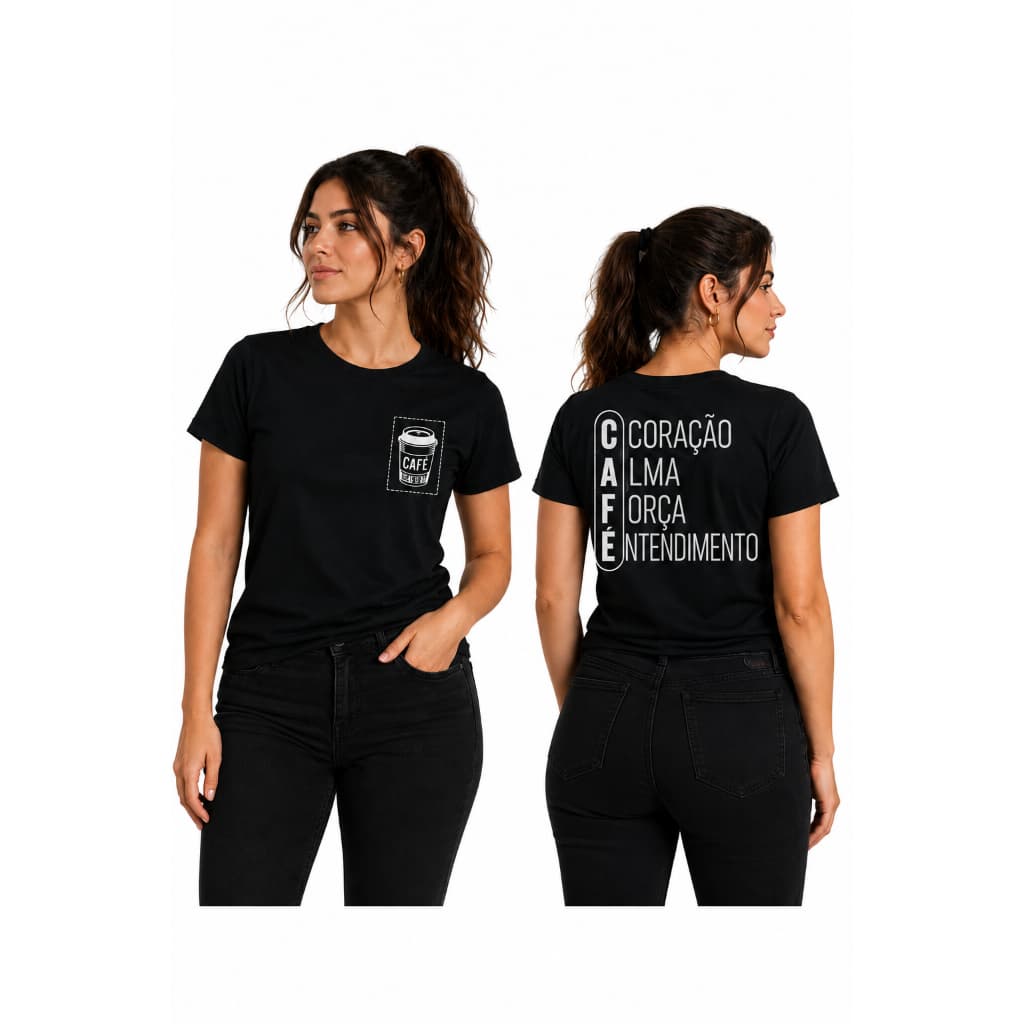 CAMISETA ESPECIAL CAFÉ • Lucas 10:27 I Camiseta Evangélica I Camiseta Cristã