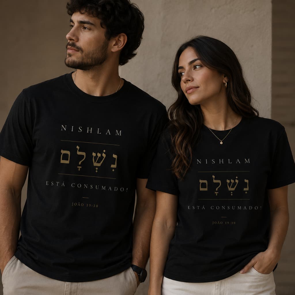 Camiseta estampada com frase cristã, camiseta cristã minimalista, camiseta estampa de religião, camiseta personalizada