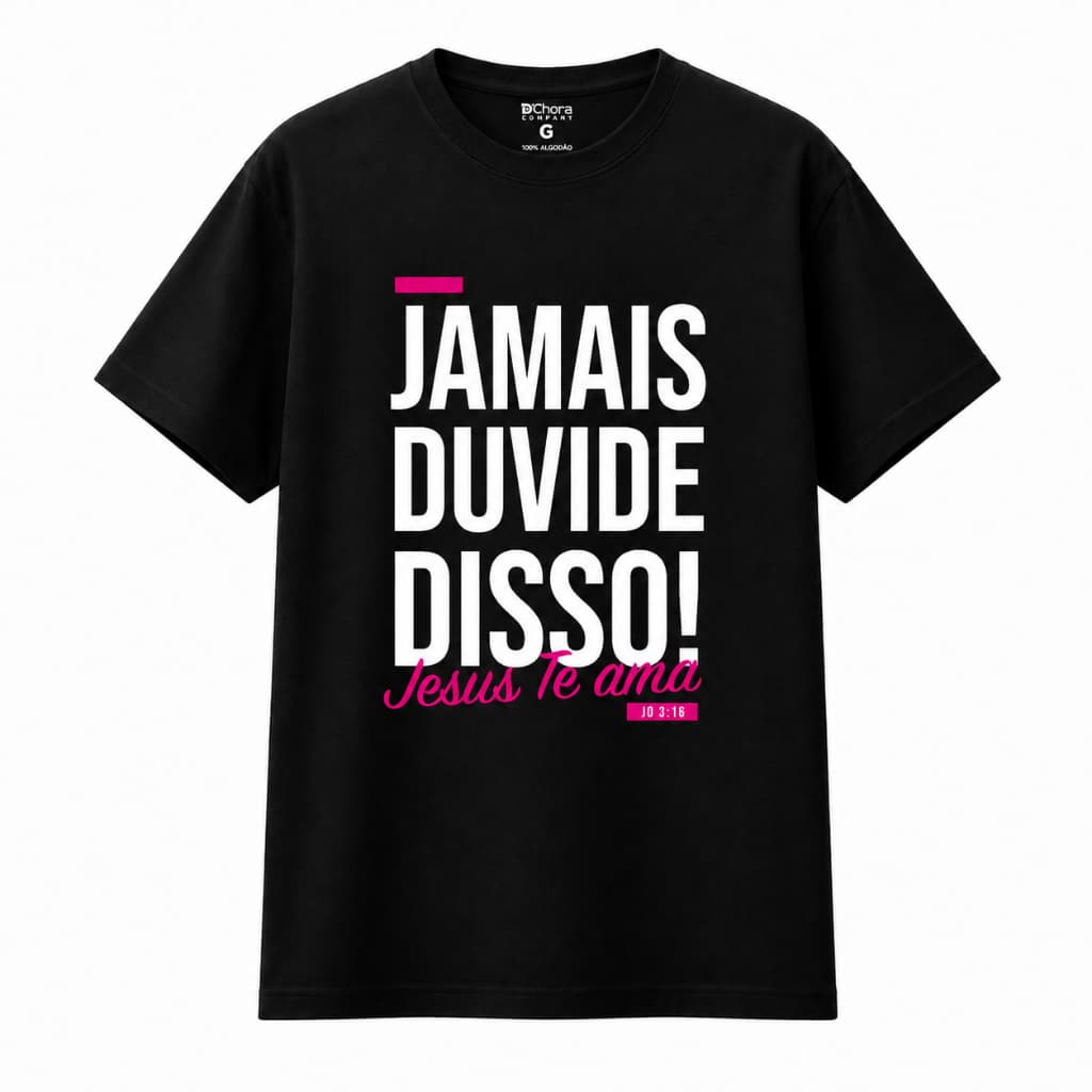 Camiseta Gospel, Camisa Gospel, Jesus Te Ama Camisa Evangelica 100% Algodão.