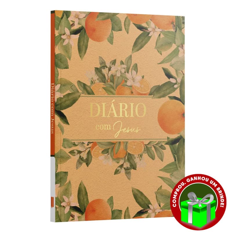 Livro Diário com Jesus | Laranjeiras Penkal Cristão Evangélico Gospel Igreja Família Homem Mulher