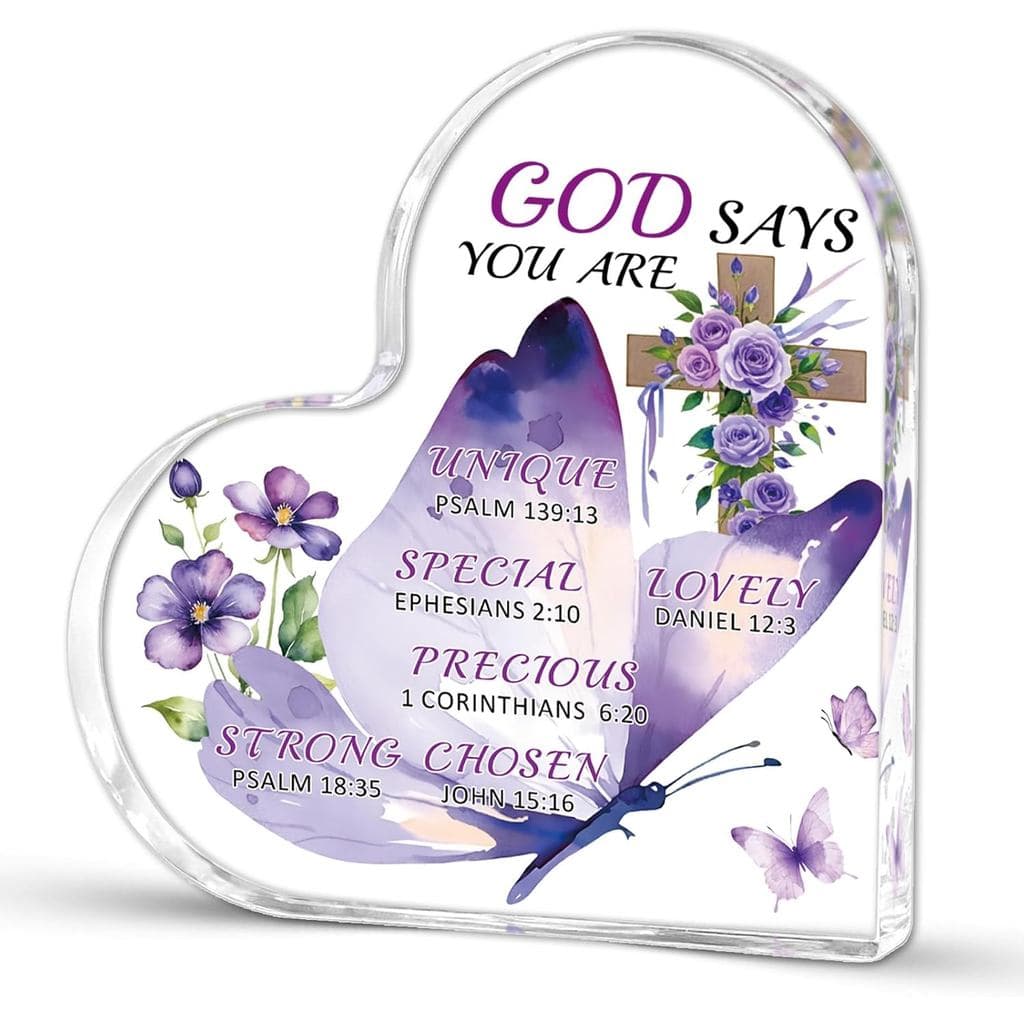Presentes para o Dia das Mães Cristãs, Presentes de Borboleta para Mulheres Adultas, Presente Espiritual para Mulheres,