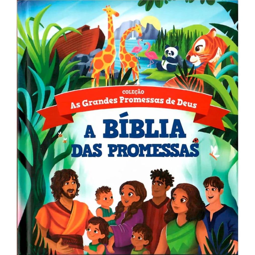 Bíblia das promessas | Bíblia infantil ilustrada | Capa Dura